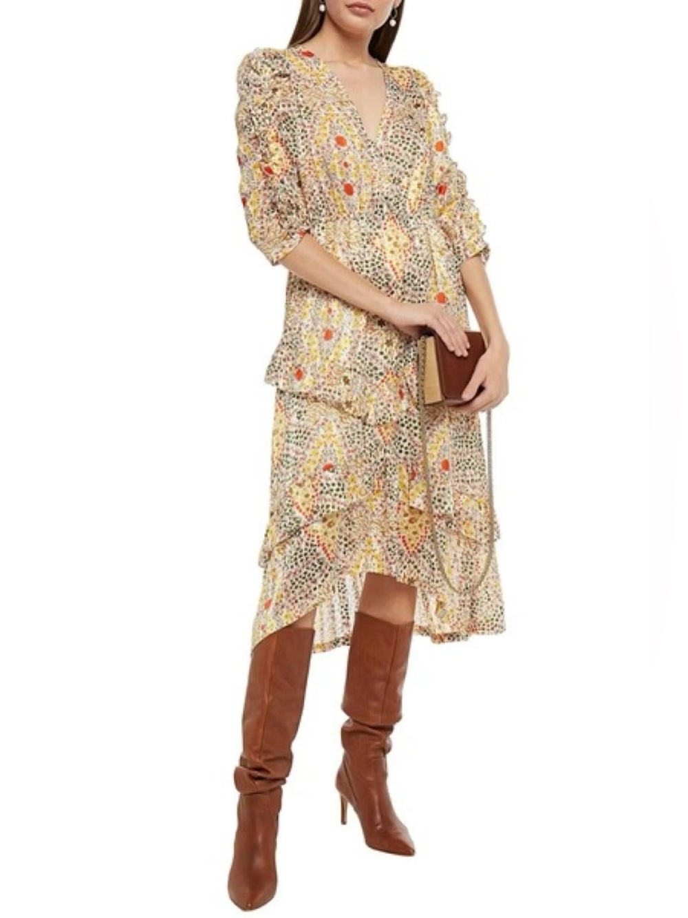 BA&SH HAPPY DRESS , sz : small